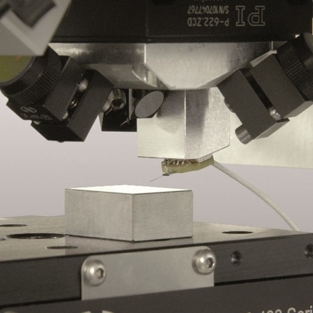 Wafer-thin measuring needle of the profile scanner